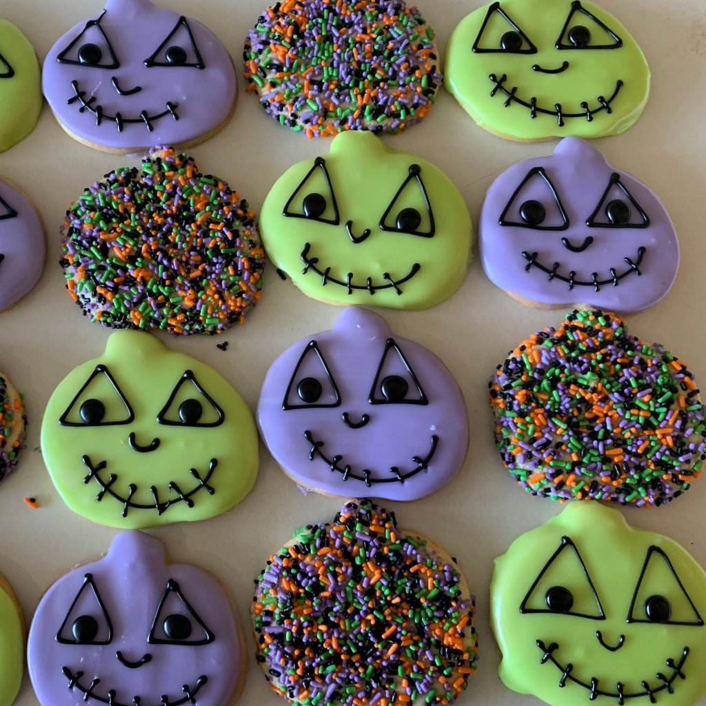 Halloween Iced Cookie Bags 2019