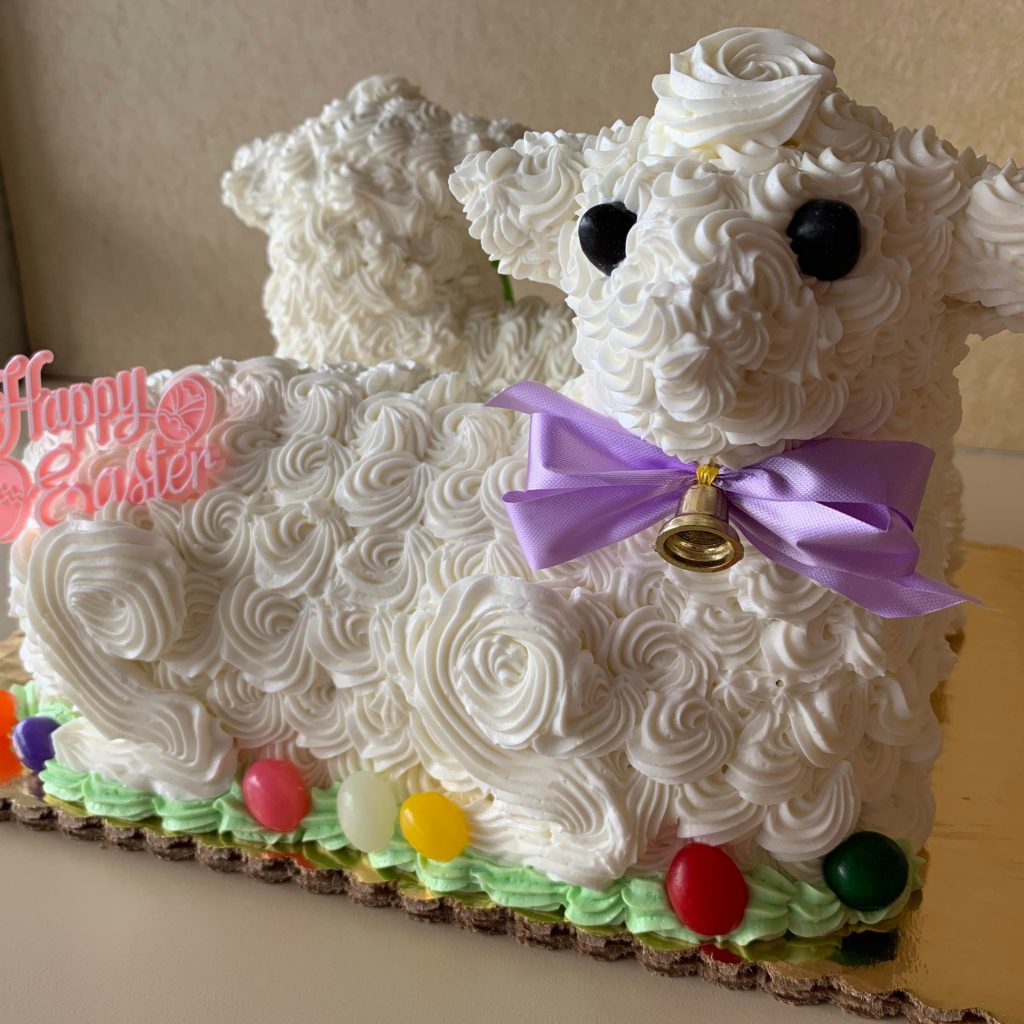 Lamb Kit Cake Easter 2020