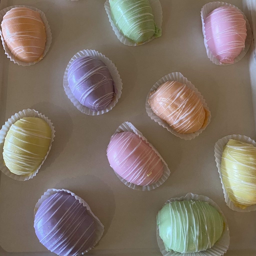 Spring Cake Eggs